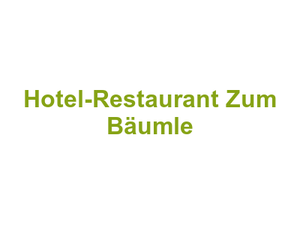 Hotel-Restaurant Zum Bäumle Logo