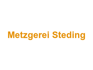 Metzgerei Steding Logo