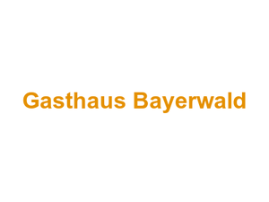 Gasthaus Bayerwald Logo