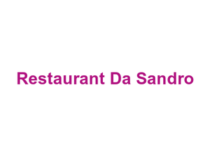Restaurant Da Sandro Logo