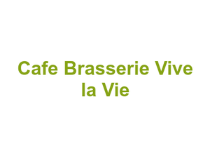 Cafe Brasserie Vive la Vie Logo