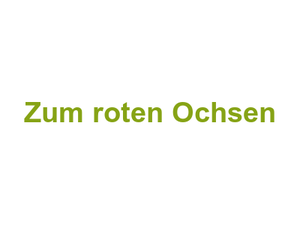 Zum roten Ochsen Logo