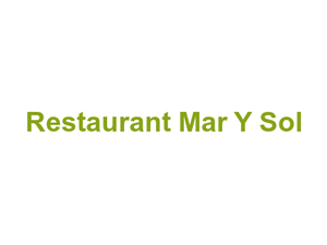 Restaurant Mar Y Sol Logo