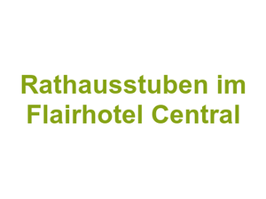 Rathausstuben im Flairhotel Central Logo