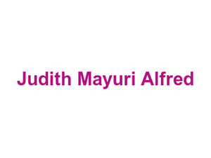Judith Mayuri Alfred Logo
