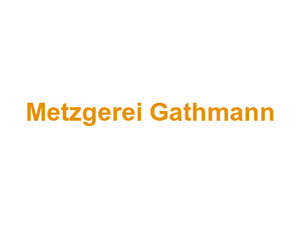Metzgerei Gathmann Logo