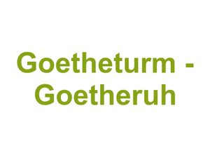 Schmidt-Peccolo am Goetheturm - Goetheruh Logo