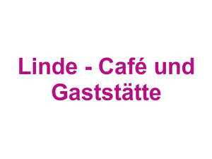 Linde - Café und Gaststätte Logo