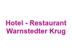 Hotel - Restaurant Warnstedter Krug Logo