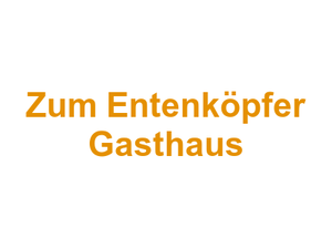 Zum Entenköpfer Gasthaus Logo