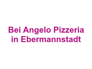 Bei Angelo Pizzeria in Ebermannstadt Logo