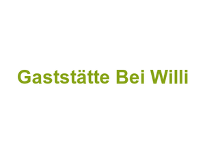 Gaststätte Bei Willi Logo