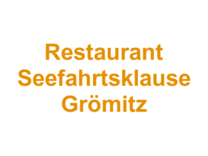 Restaurant Seefahrtsklause Grömitz Logo