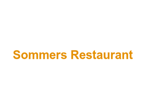 Sommer's Restaurant Logo