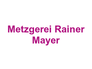 Metzgerei Rainer Mayer Logo
