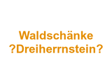 Waldschänke “Dreiherrnstein” Logo