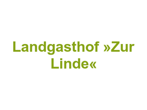 Landgasthof »Zur Linde« Logo