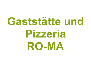 Gaststätte und Pizzeria RO-MA Logo