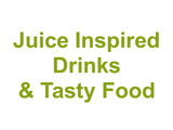 Juice Inspired Drinks & Tasty Food Logo