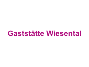 Gaststätte Wiesental Logo