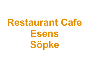 Restaurant Cafe Esens Söpke Logo