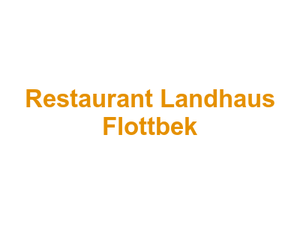 Restaurant Landhaus Flottbek Logo