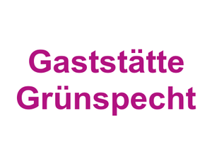 Gaststätte Grünspecht Logo
