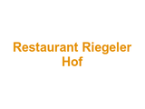 Restaurant Riegeler Hof Logo