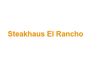 Steakhaus El Rancho Logo