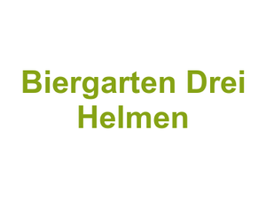 Biergarten Drei Helmen Logo