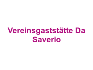 Vereinsgaststätte Da Saverio Logo