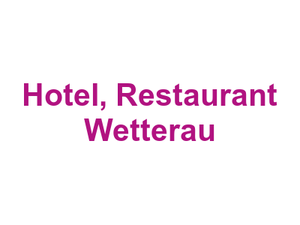 Hotel, Restaurant Wetterau Logo