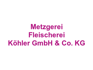 Metzgerei Fleischerei Köhler GmbH & Co. KG Logo