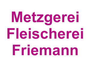 Metzgerei Fleischerei Friemann Logo