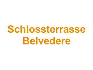 Schlossterrasse Belvedere Logo