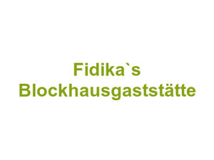 Fidika`s Blockhausgaststätte Logo