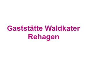 Gaststätte Waldkater Rehagen Logo