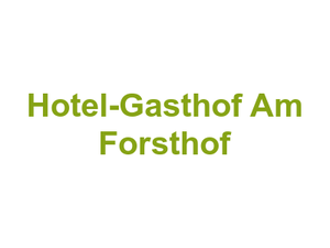 Hotel-Gasthof Am Forsthof Logo