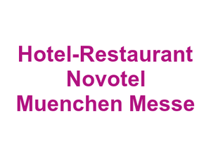 Hotel-Restaurant Novotel Muenchen Messe Logo