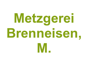 Metzgerei Brenneisen, M. Logo