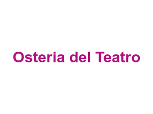 Osteria del Teatro Logo