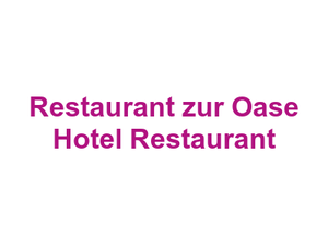 Falkenseer Hof - Restaurant zur Oase Hotel Restaurant Logo