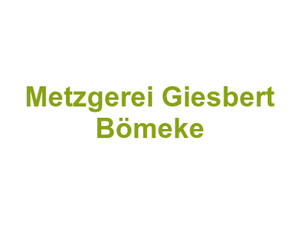 Metzgerei Giesbert Bömeke Logo