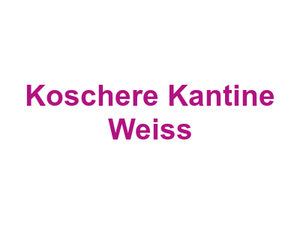 Koschere Kantine Weiss Logo