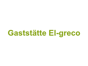 Gaststätte El-greco Logo