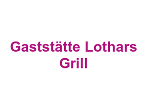 Gaststätte Lothars Grill Logo