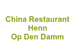 China Restaurant Henn Op Den Damm Logo