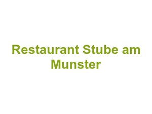 Restaurant Stube am Munster Logo