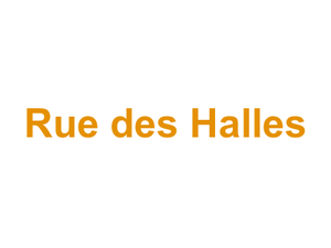 Rue des Halles Logo
