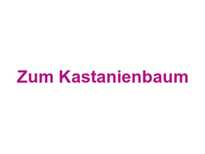 Zum Kastanienbaum Logo